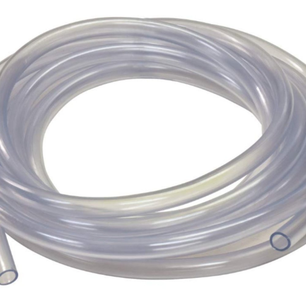 EZ-FLO 1/2 Inch ID (5/8 Inch OD) PVC Clear Vinyl Tubing, 10 Foot Length, 98568